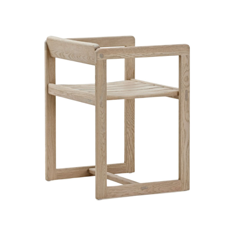 Wooden Furniture, Wabi-Sabi New Chinese Style, Imported White Oak Dining Chair