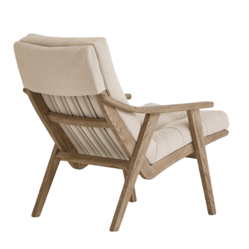 Wooden Furniture Modernism With Classic Modern Minimalist Style Wooden Chair Imported White Oak Seat